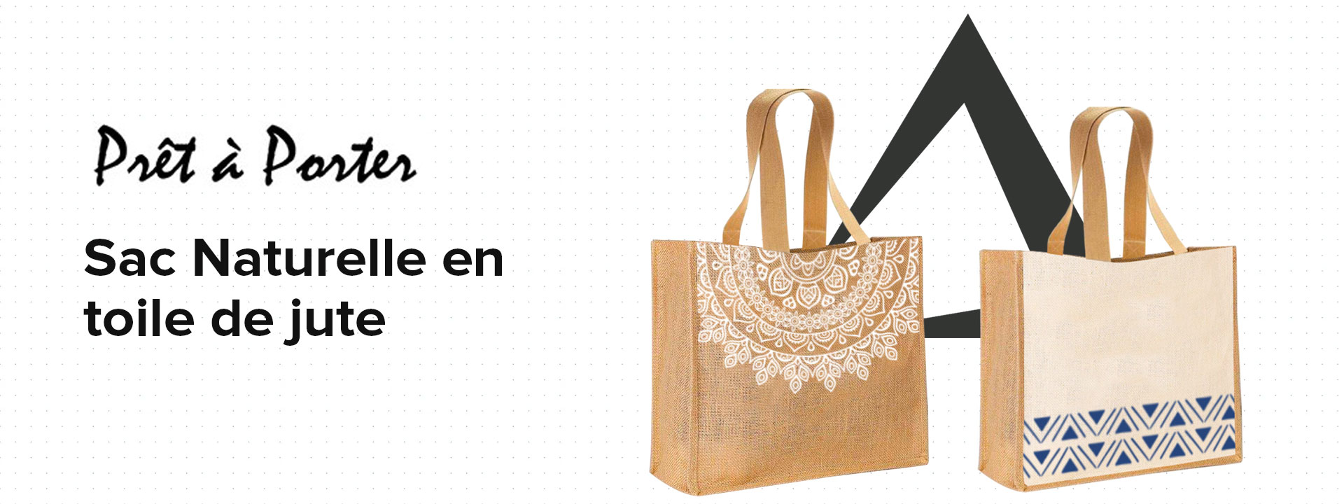 Sac Naturelle en toile de jute